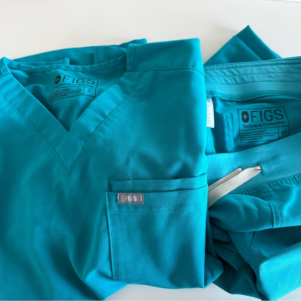 Figs Teal Medical Scrub Set